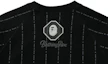 Shop BAPE Krew Leher Bulat Jalur Teks Hitam
