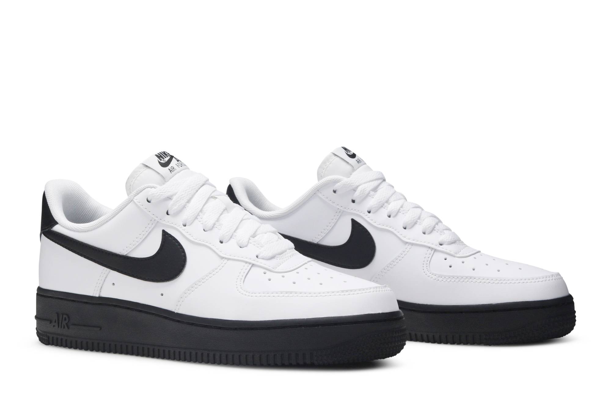 white black sole air force 1