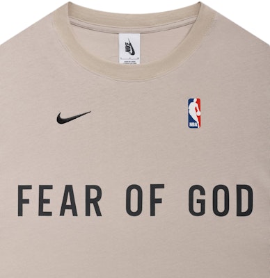 FEAR OF GOD / Nike WarmUp TShirt Oatmeal