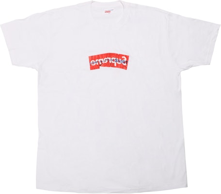 Supreme x comme des garcons t shirt best sale