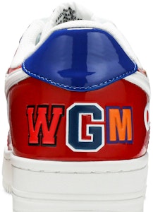 A Bathing Ape Bapesta Low M2 'Cara de Tiburón - Rojo' 1G30 191 002 RED Sizing A Bathing Ape Bapesta Low M2 'Cara de Tiburón - Rojo' 1G30 191 002 RED