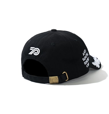 Buy Anti Social Social Club x UNDEFEATED X F1 Cap Black Novelship