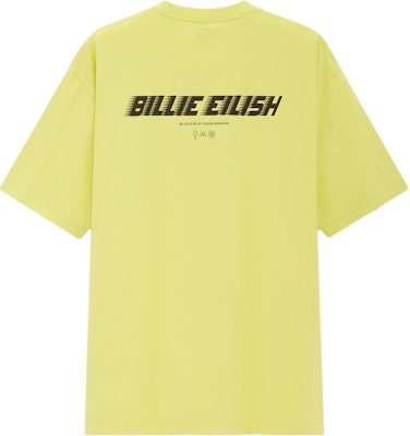 Billie Eilish Flower Skulls Logo T-Shirt (US Mens Sizing) Green Order Billie Eilish Flower Skulls Logo T-Shirt (US Mens Sizing) Green
