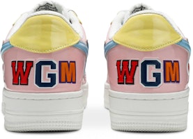 A Bathing Ape Bapesta Low M1 'Wajah Hiu - Pink' 1G30191002 Details for A Bathing Ape Bapesta Low M1 'Wajah Hiu - Pink' 1G30191002