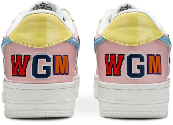 A Bathing Ape Bapesta Low M1 'Shark Face - Pink' 1G30191002 Details for A Bathing Ape Bapesta Low M1 'Shark Face - Pink' 1G30191002