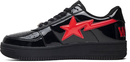A Bathing Ape Bapesta Low 'Black Shark Face' Sepatu Hitam BAPESTA SHK BLK Lookbook A Bathing Ape Bapesta Low 'Black Shark Face' Sepatu Hitam BAPESTA SHK BLK