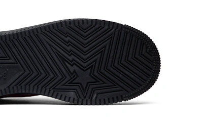 A Bathing Ape Bapesta Low 'Black Shark Face'