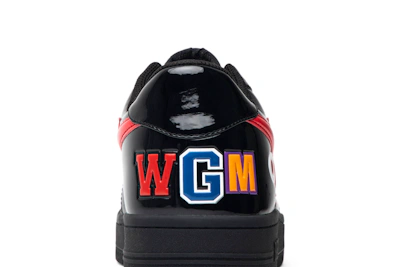 A Bathing Ape Bapesta Low 'Black Shark Face'