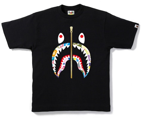 Bape multi sales camo shark