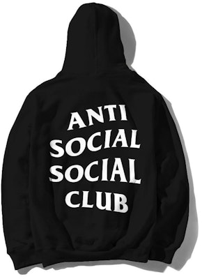 Anti social social deals club hoodie fit