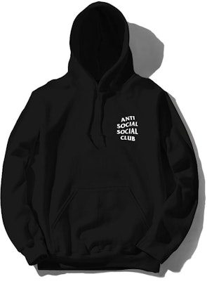 Buy Anti Social Social Club Mind Games Hoodie FW19 Black Novelship
