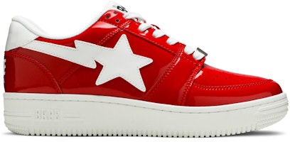 A Bathing Ape Bapesta Low M2 'Red' 1G30191010 RED A Bathing Ape Bapesta Low M2 'Red' 1G30191010 RED