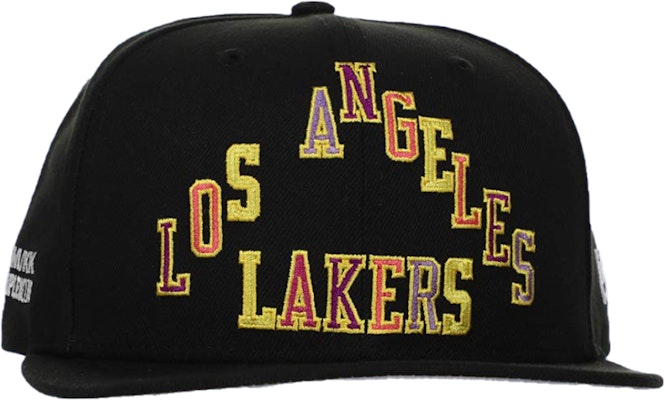 Takashi Murakami ComplexCon x Los Angeles Lakers Triangle Cap Black Buy Takashi Murakami ComplexCon x Los Angeles Lakers Triangle Cap Black