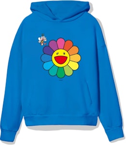 Sudadera con Capucha Takashi Murakami x PANGAIA Flor Azul Cobalto Buy Sudadera con Capucha Takashi Murakami x PANGAIA Flor Azul Cobalto
