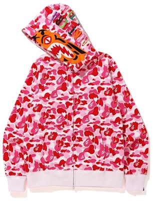 Bape hoodie 2025 pink camo