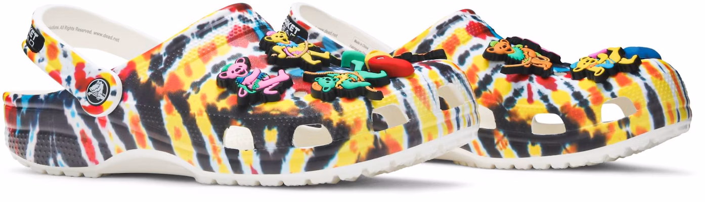 Grateful Dead x Chinatown Market x Crocs Clog 'Tie Dye' 207113-90H Cheap Grateful Dead x Chinatown Market x Crocs Clog 'Tie Dye' 207113-90H