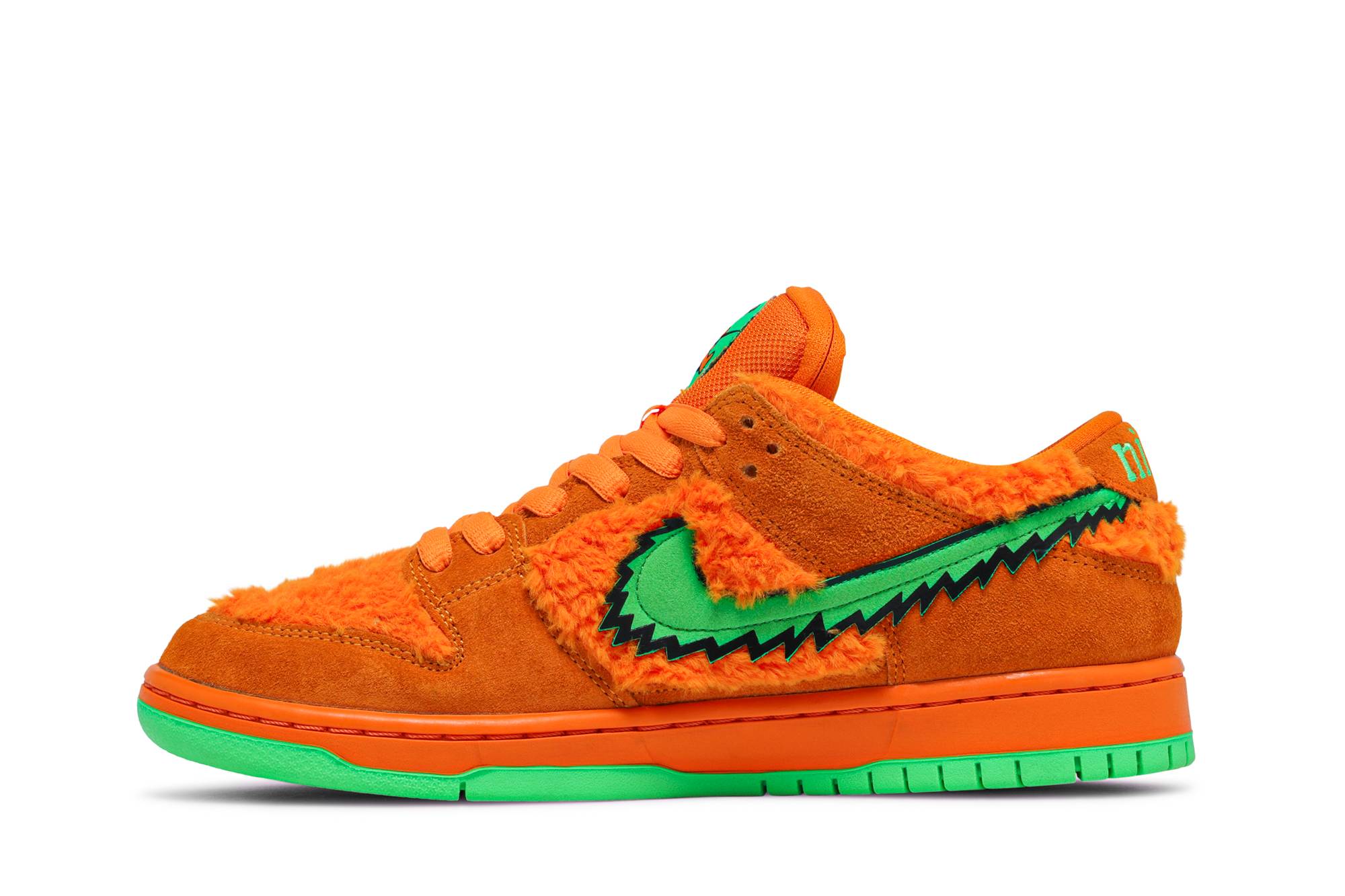 sb dunk orange bear
