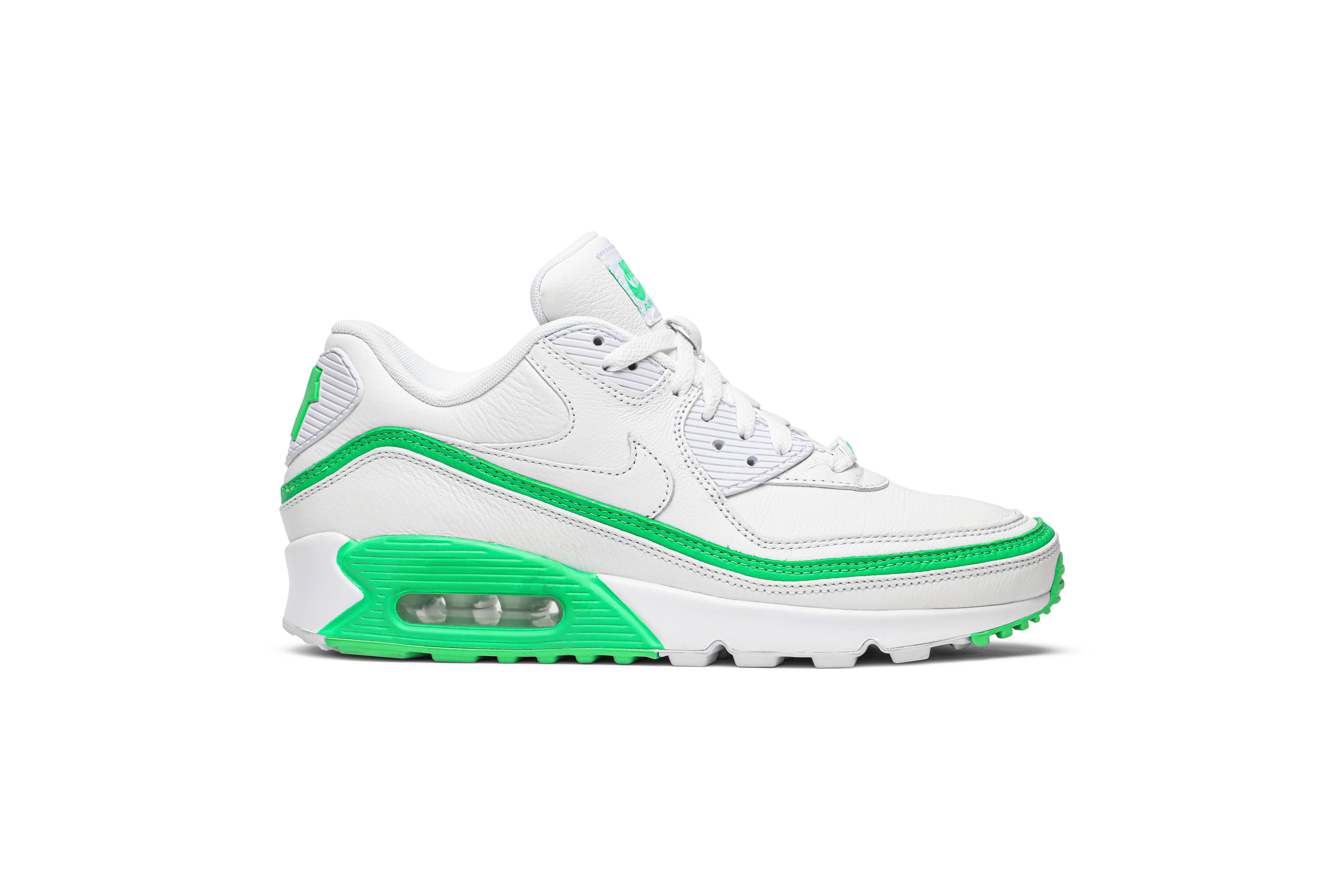 air max 90 trainers white arctic punch barely green