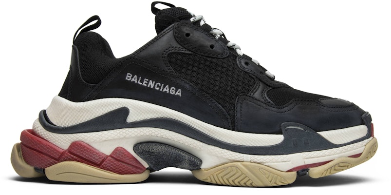 巴黎世家 Triple S 黑色運動鞋(2018)512175-W09O1-1000 Buy 巴黎世家 Triple S 黑色運動鞋(2018)512175-W09O1-1000