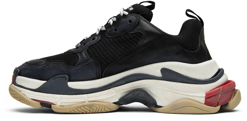 巴黎世家 Triple S 黑色運動鞋(2018)512175-W09O1-1000 Lookbook 巴黎世家 Triple S 黑色運動鞋(2018)512175-W09O1-1000