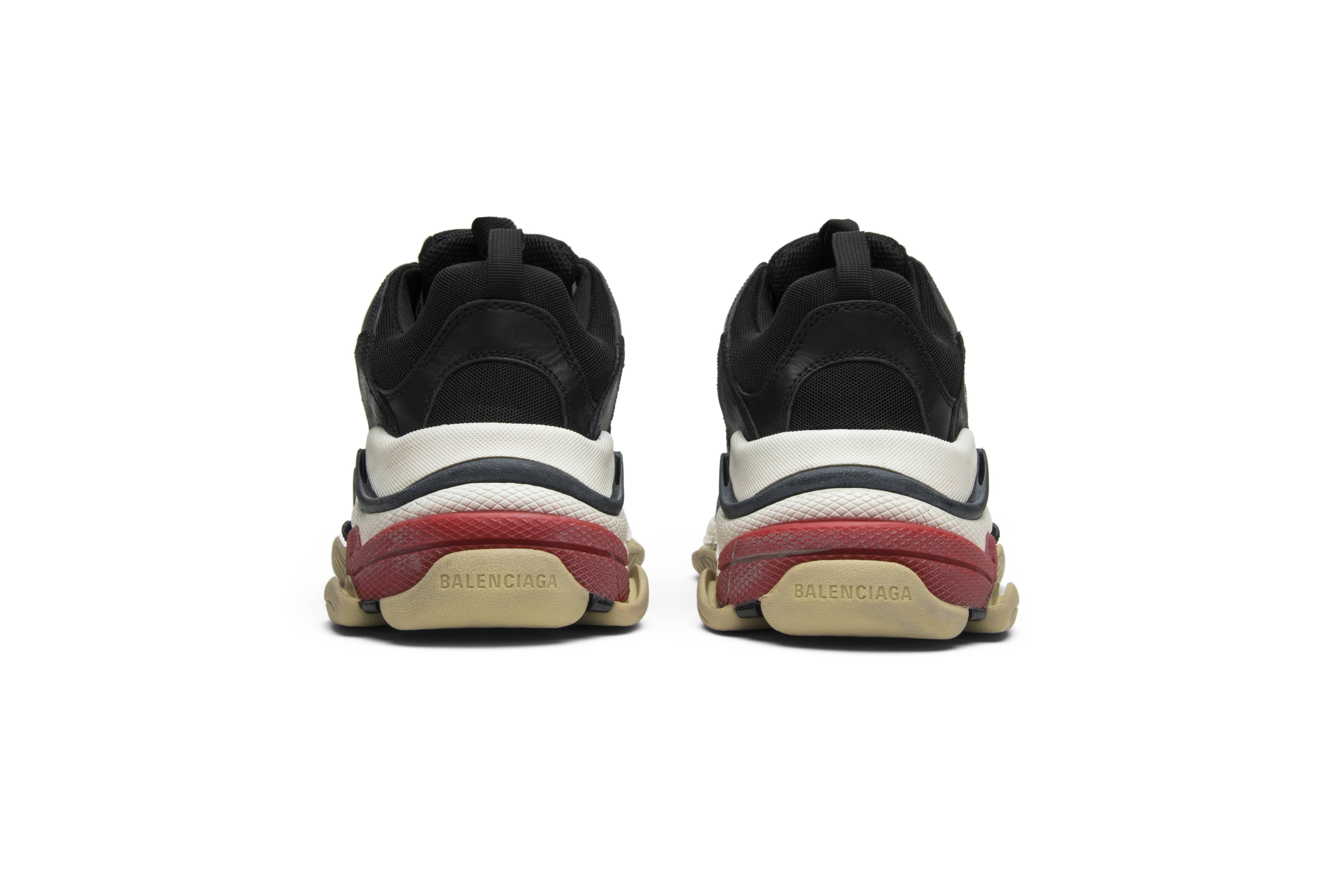 Details for 巴黎世家 Triple S 黑色運動鞋（2018）512175-W09O1-1000