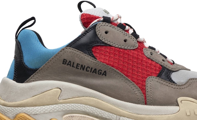 escalada micro grano Balenciaga Triple S Sneaker 'Blue Red' 2018 - 533883-W09O2-4365 - Novelship