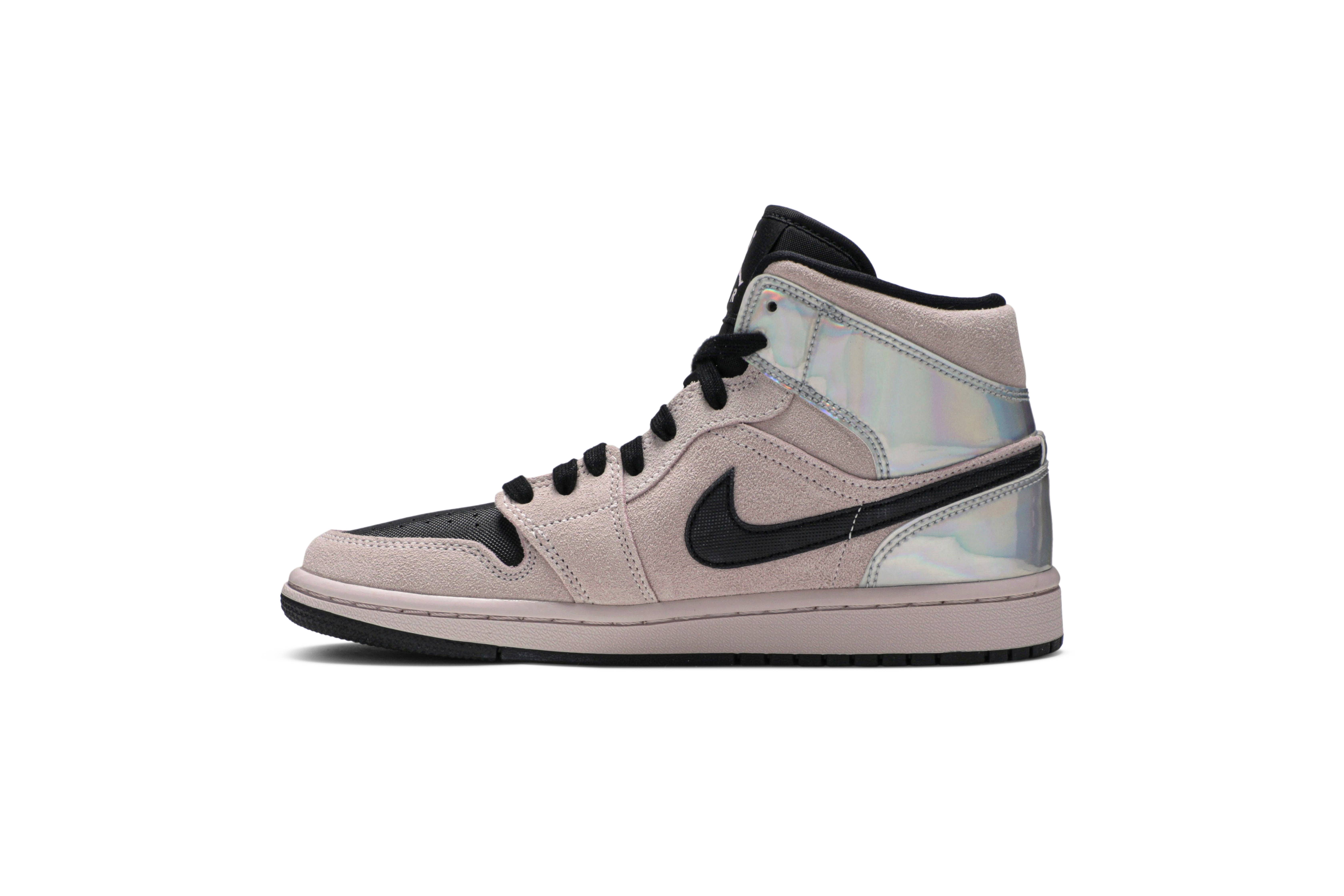 wmns air jordan 1 mid iridescent