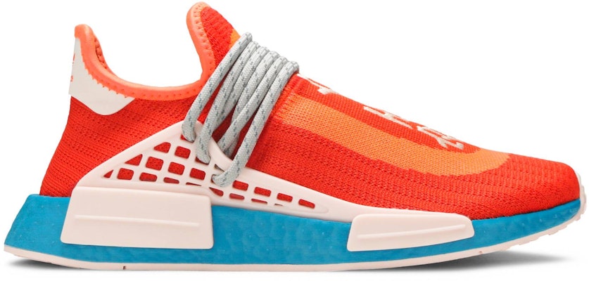 Adidas nmd human race orange best sale