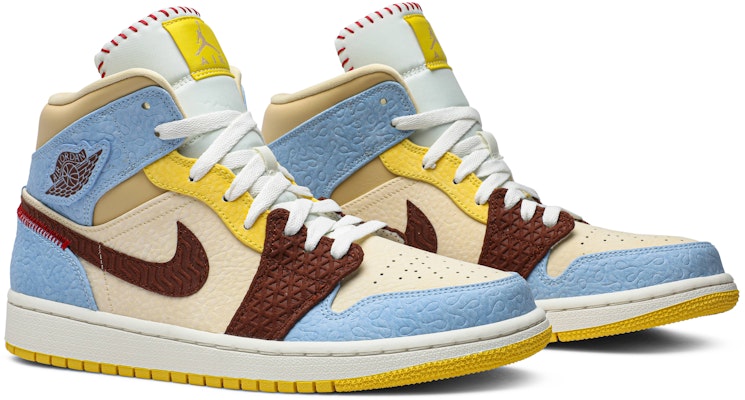 Maison Château Rouge x Air Jordan 1 Mid SE 'Fearless' - CU2803-200 - Novelship