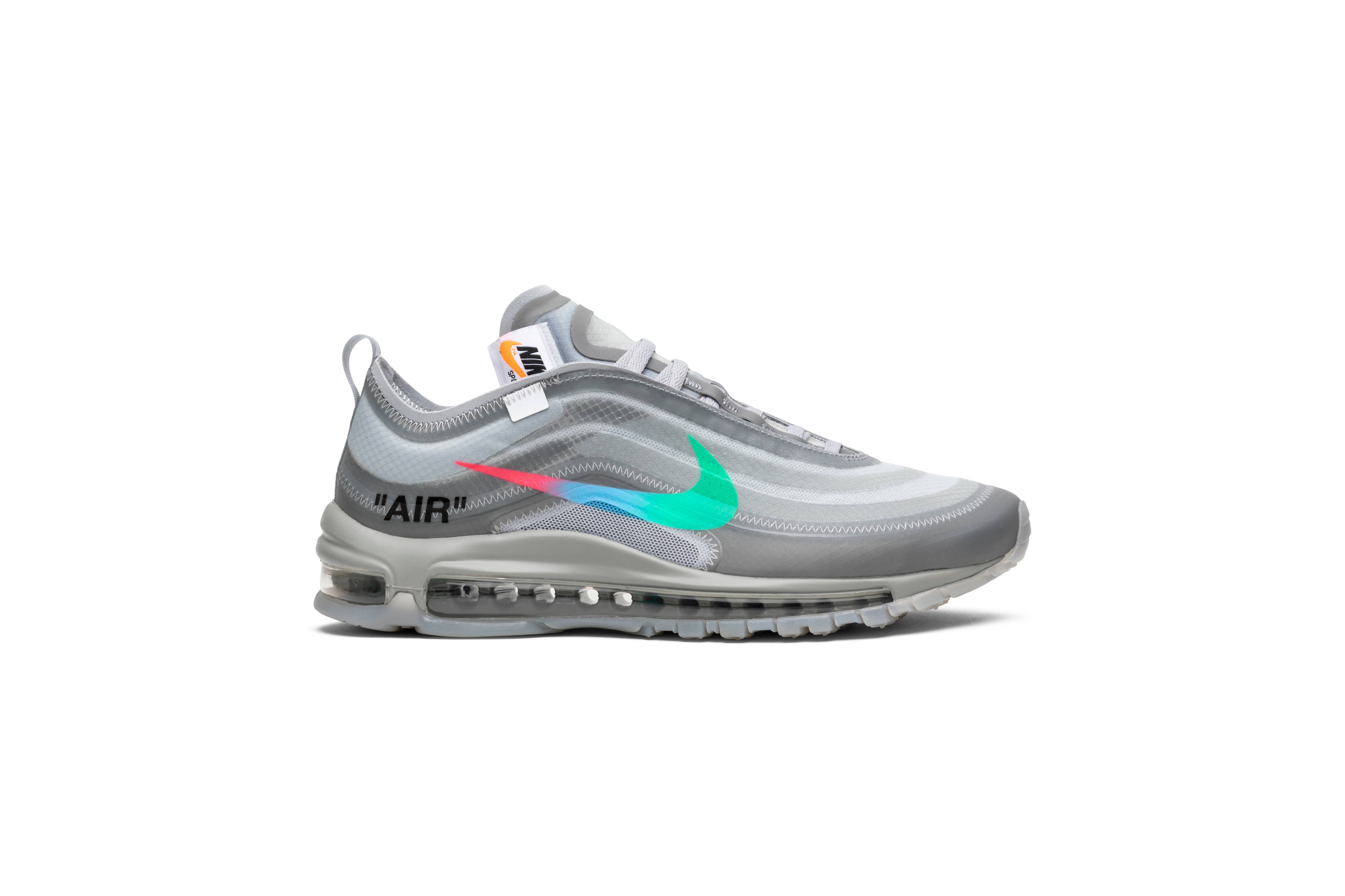 Off‑White x Nike Air Max 97 'Menta' - AJ4585-101 - Novelship
