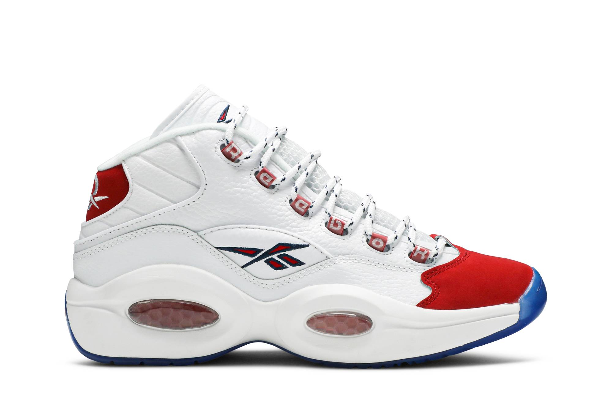 reebok question mid og red toe