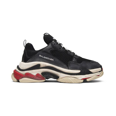Balenciaga Triple S Sneaker 'Black Red'