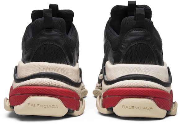 발렌시아가 트리플 S 블랙레드 (Balenciaga Triple S Black Red) 483513 W06E1 1000 Details for 발렌시아가 트리플 S 블랙레드 (Balenciaga Triple S Black Red) 483513 W06E1 1000