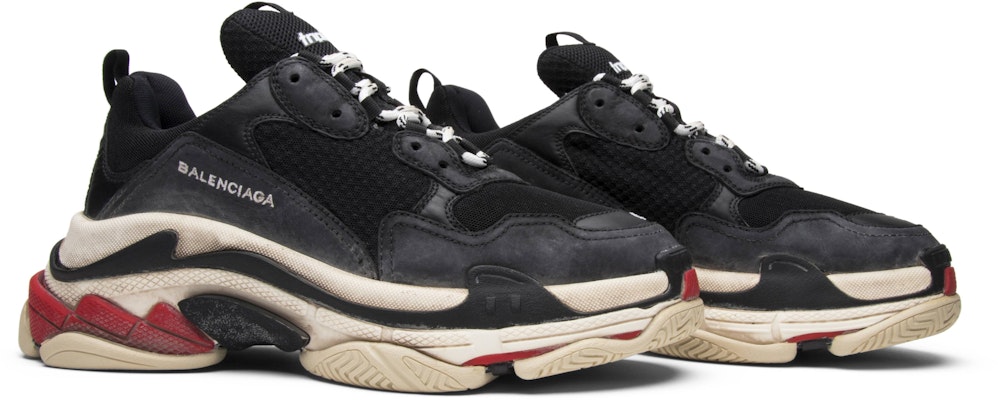 발렌시아가 트리플 S 블랙레드 (Balenciaga Triple S Black Red) 483513 W06E1 1000 Cheap 발렌시아가 트리플 S 블랙레드 (Balenciaga Triple S Black Red) 483513 W06E1 1000