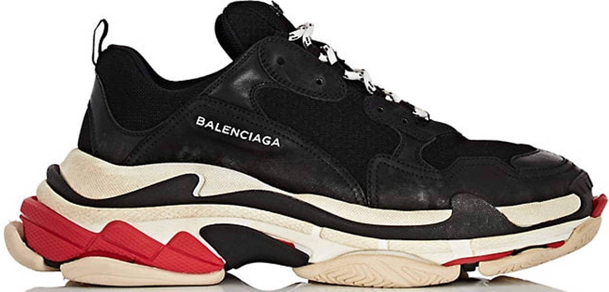 Balenciaga Triple S Sneaker White Red Black - High boots and others   Long-time wearers of the sneaker say that they havent held up - Jackboots -  HotelomegaShops - Women's shoes 