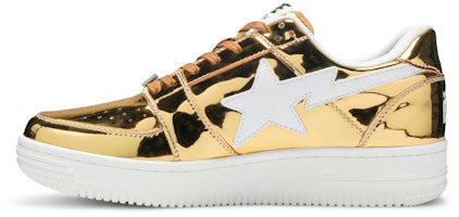 BAPE Foil Bape Sta Low Emas BAPESTA-GOLD Lookbook BAPE Foil Bape Sta Low Emas BAPESTA-GOLD