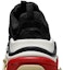 Sizing (W) Balenciaga Triple S Zapatillas 'Negro Rojo' 524037 W09O1 1000
