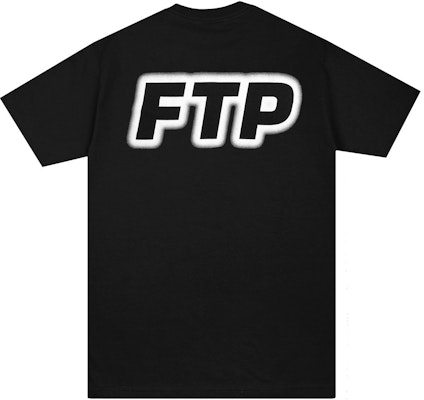 FTP Outer Glow Logo Tee Black Novelship