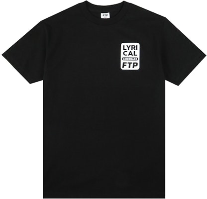 FTP x Lyrical Lemonade Tee Black Buy FTP x Lyrical Lemonade Tee Black