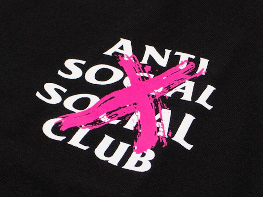 Anti Social Social Club Cancelled T Shirt Black 69LE 1881