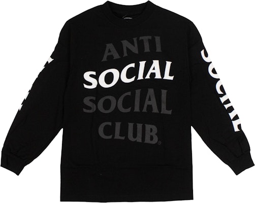Anti social social club long sleeve outlet