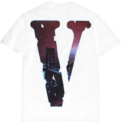 Pop Smoke x Vlone Wraith Tee White Order Pop Smoke x Vlone Wraith Tee White