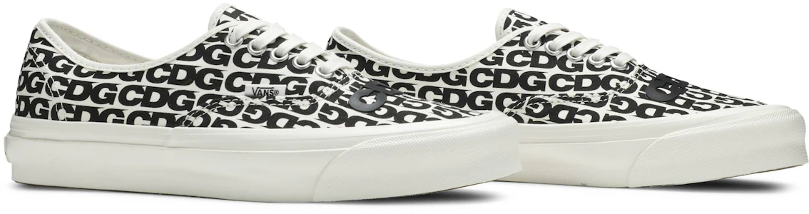 Comme des Garçons x Vans OG Authentic LX 'CDG Print - Putih' (Getah Melengkung) VN0A4BV9SHM Cheap Comme des Garçons x Vans OG Authentic LX 'CDG Print - Putih' (Getah Melengkung) VN0A4BV9SHM