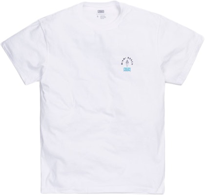 KITH Treats Locale Miami Tee White Buy KITH Treats Locale Miami Tee White
