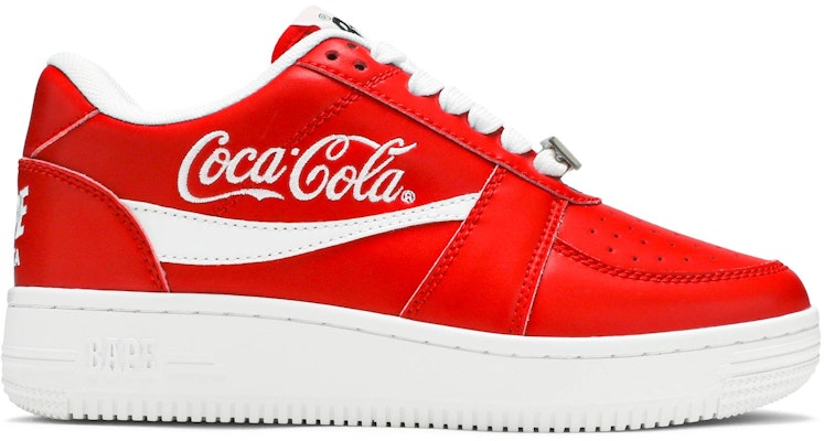 Coca-Cola x A Bathing Ape Bapesta Low 'Red' 1G23191913 RED Buy Coca-Cola x A Bathing Ape Bapesta Low 'Red' 1G23191913 RED