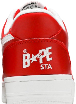 Coca-Cola x A Bathing Ape Bapesta Low 'Red' 1G23191913 RED Sizing Coca-Cola x A Bathing Ape Bapesta Low 'Red' 1G23191913 RED