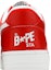 Sizing Coca-Cola x A Bathing Ape Bapesta Low 'Merah' 1G23191913 RED
