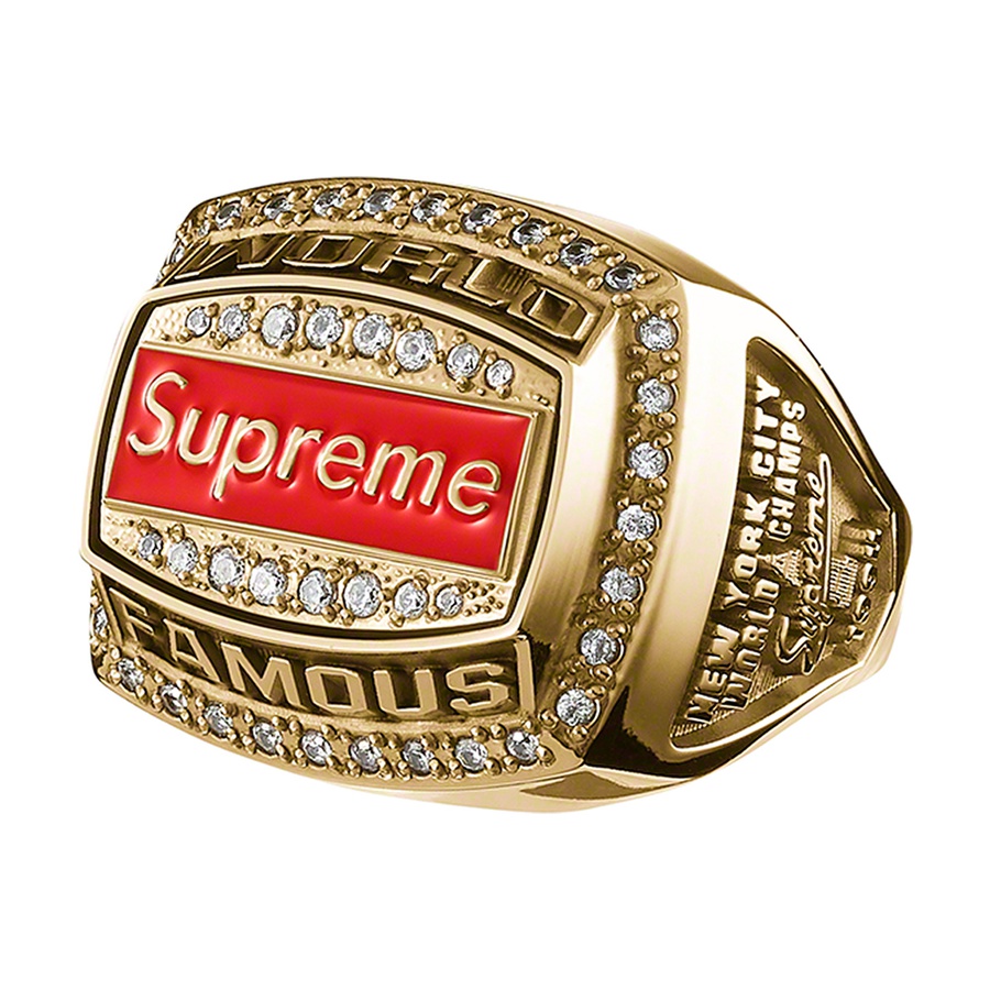 Supreme Jostens World Famous Champion Ring Gold