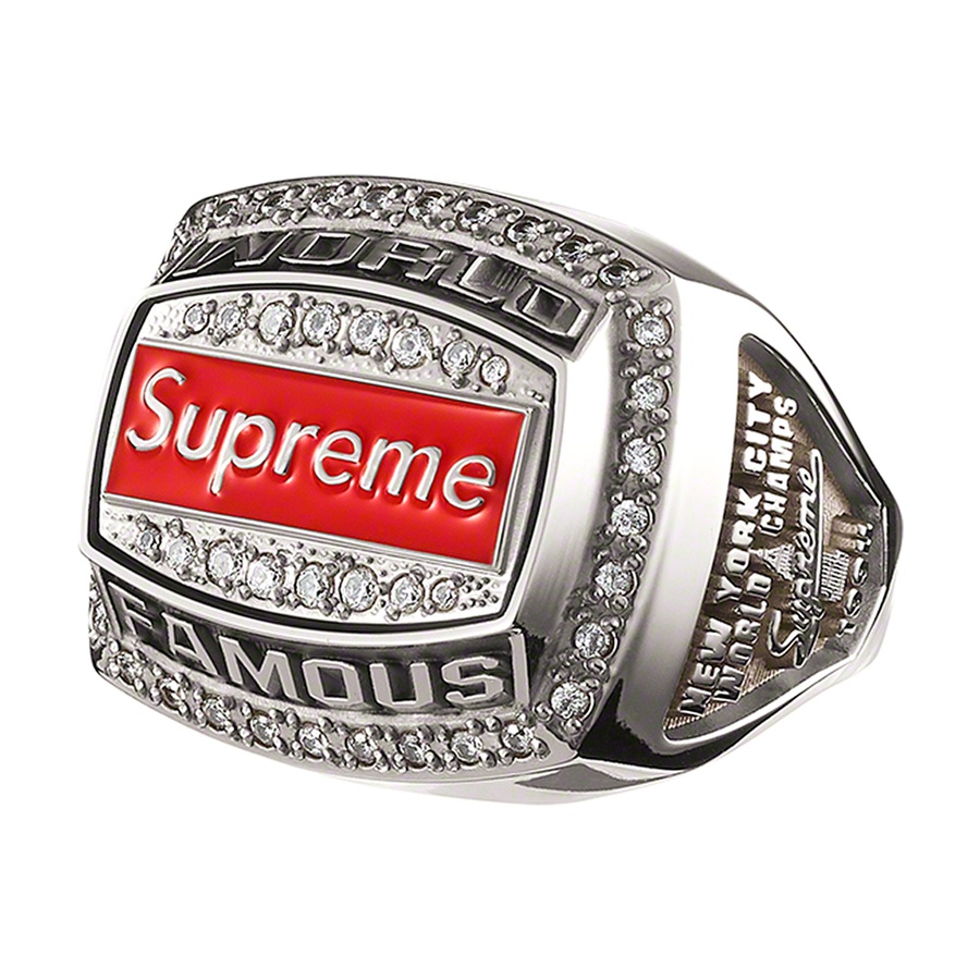 Supreme Jostens World Famous Champion Ring Silver