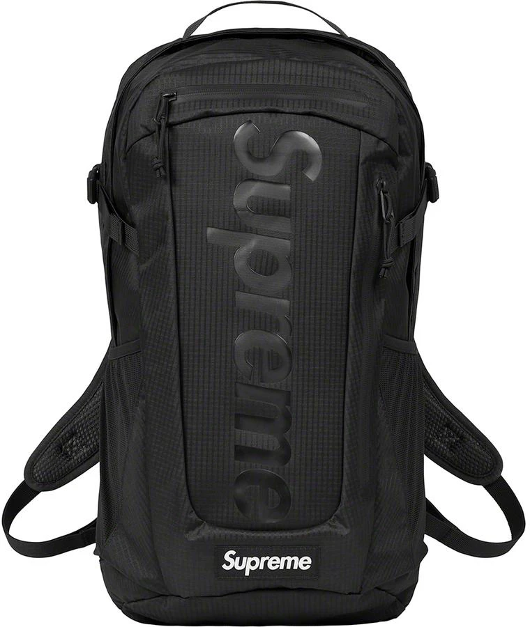 Supreme back pack sales black